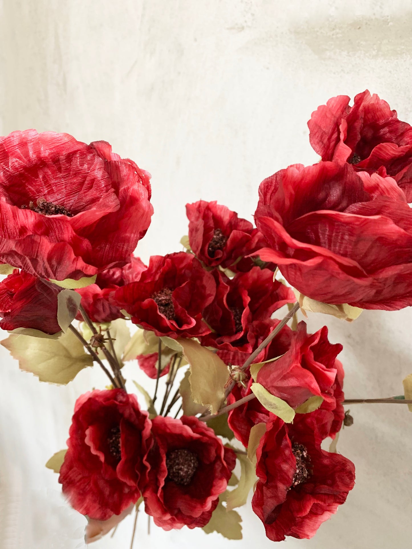 FLOR AMAPOLA ROJA